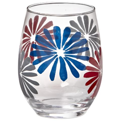 Very Groovy Stemless Wine Glass - 18 oz.