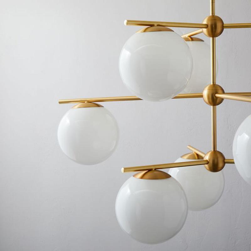 Sphere & Stem Chandelier