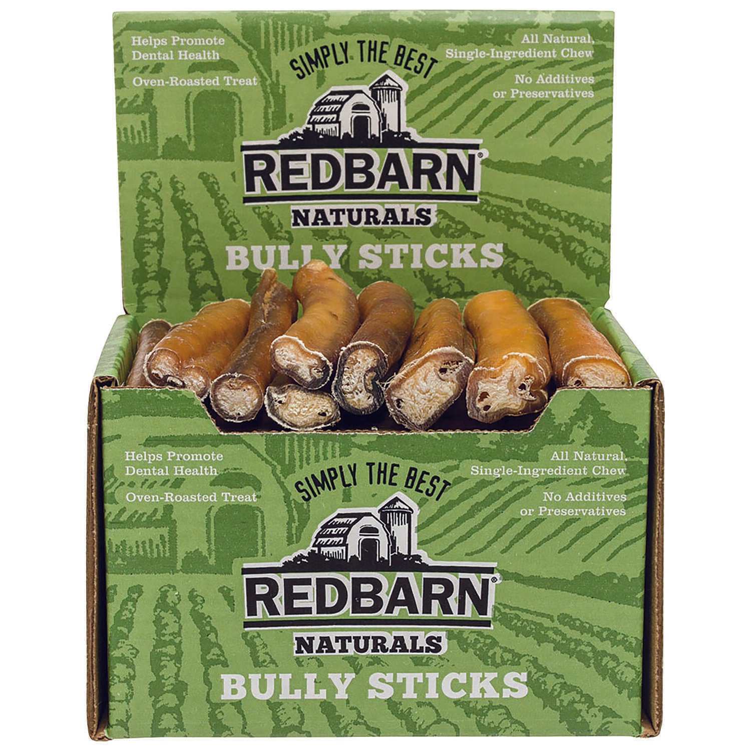 Redbarn Bully Stick Rawhide Dog Chew (Beef) - 7