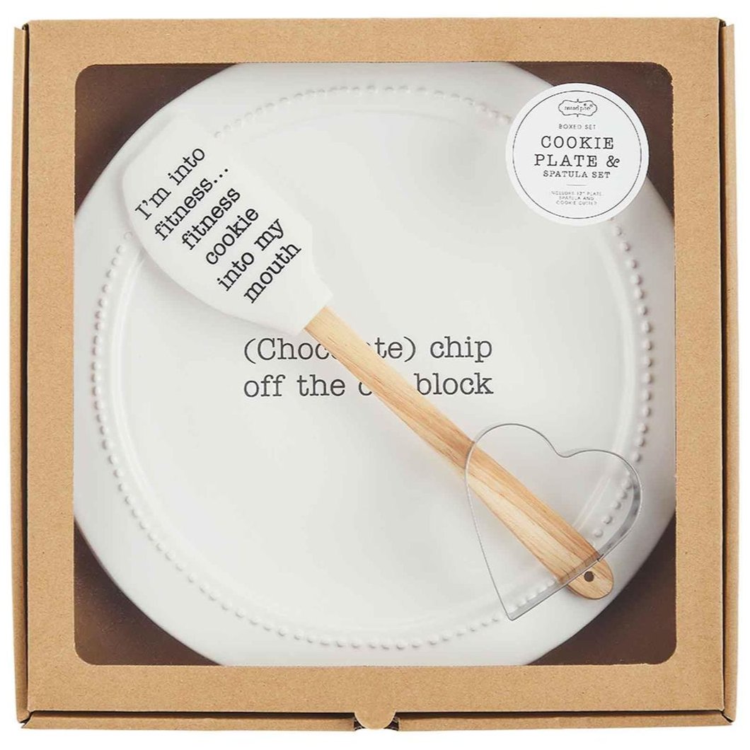 Cookie Bakery Plate Gift Set (3-Piece)