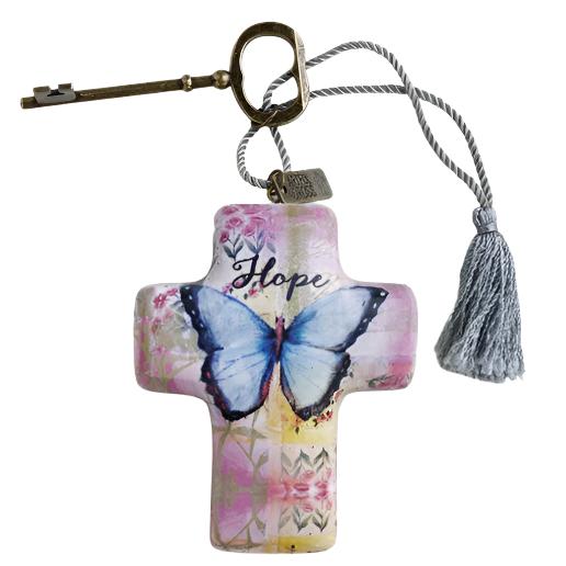 Artful Cross Ornaments