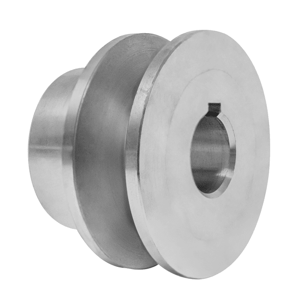 2 Aluminum Single Belt Motor Pulley