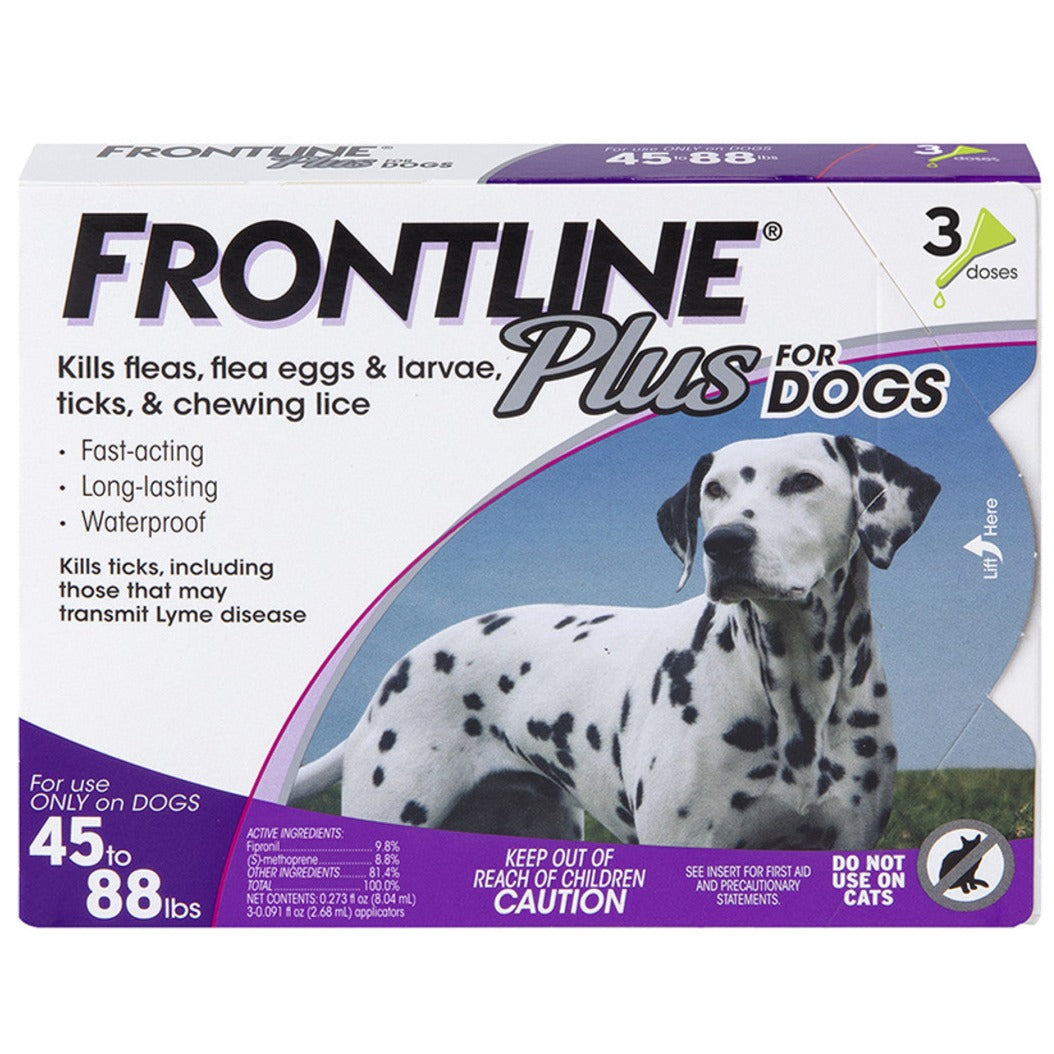 Frontline Flea & Tick Treatment (Dog) - 3 pc.