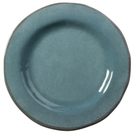 Veranda Melamine Salad Plates (Aqua) - 4 pc.