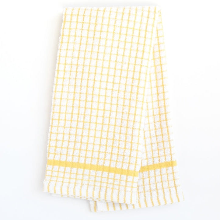 Grid Pattern Terry Kitchen Dishtowels - 20 x 30