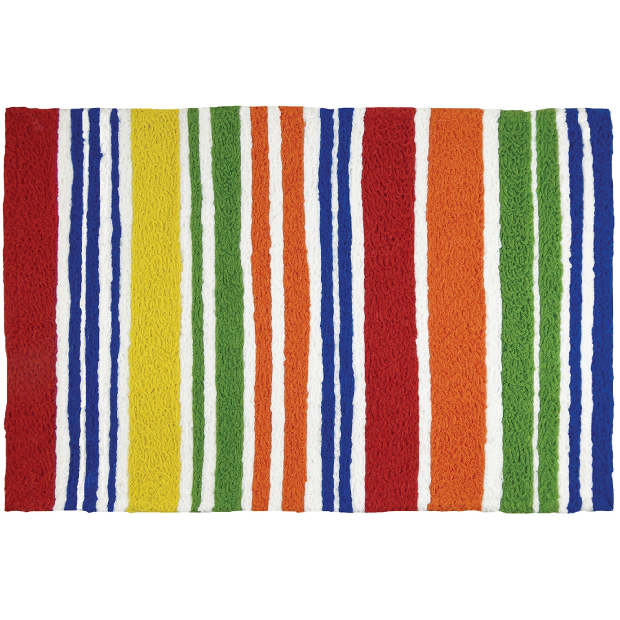 Jellybean Juicy Fruit Stripes Rug - 20 x 30