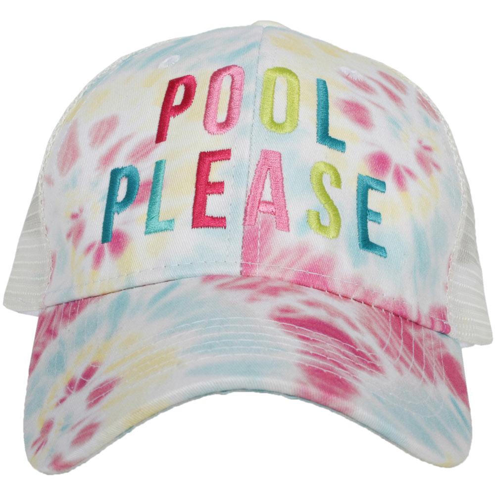 Pool Please Tie Dye Hat