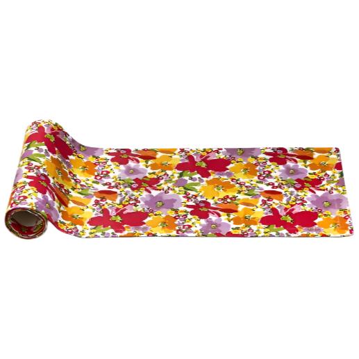 Springtime Floral Cotton Table Runner - 14.5 x 70.25