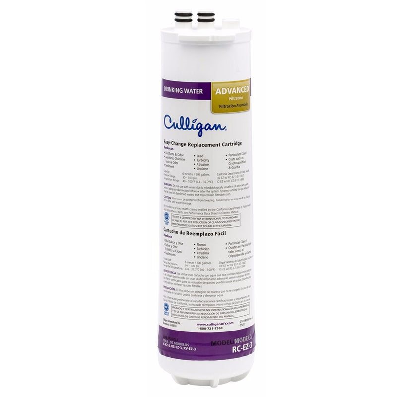 Culligan IC-EZ-3 Refrigerator / Ice Maker Water Filter (& Cartridges)