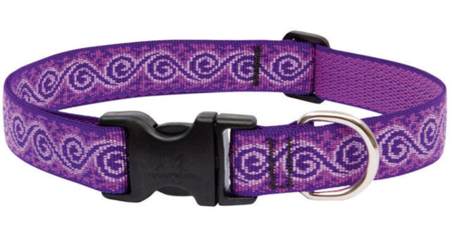 Lupine Adjustable Nylon Dog Collar - Patterns & Designs