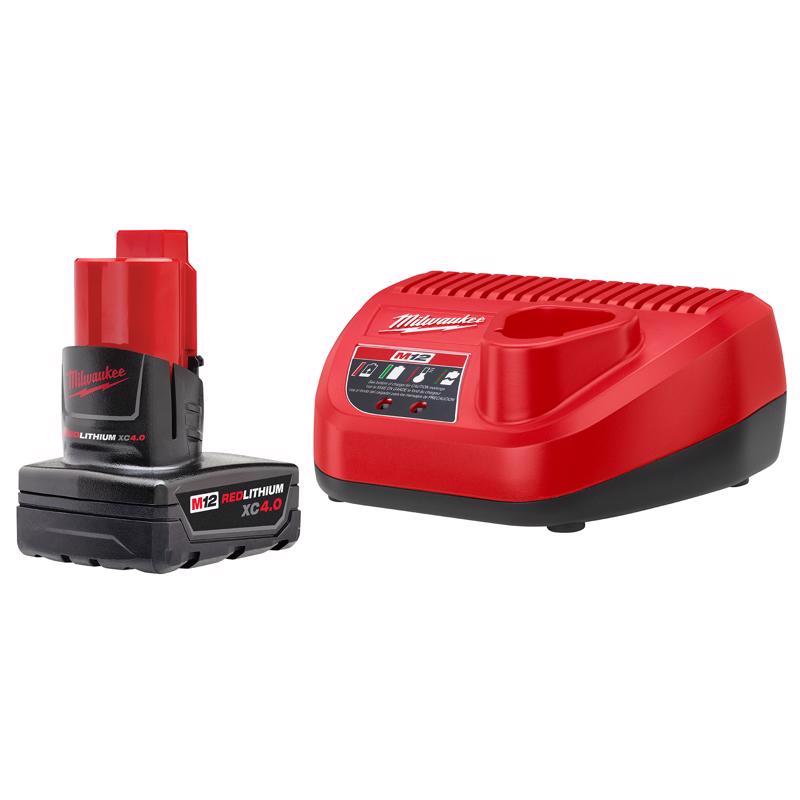 Milwauke M12 12V Lithium-Ion Battery & Charger Sets