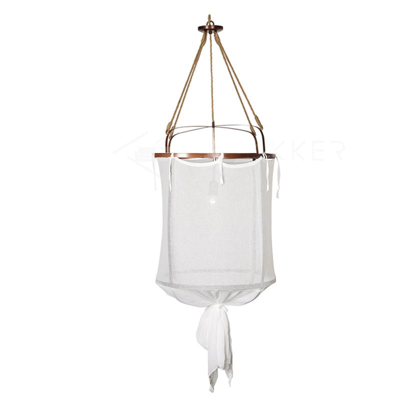 Provence Linen Pendant Light