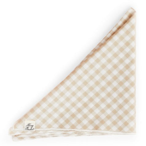 Harry Barker Gingham Dog Bandana