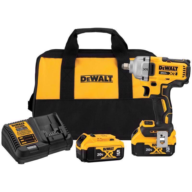 DeWalt 20V MAX Mid-Range Impact Wrench (w/ Battery & Charger)