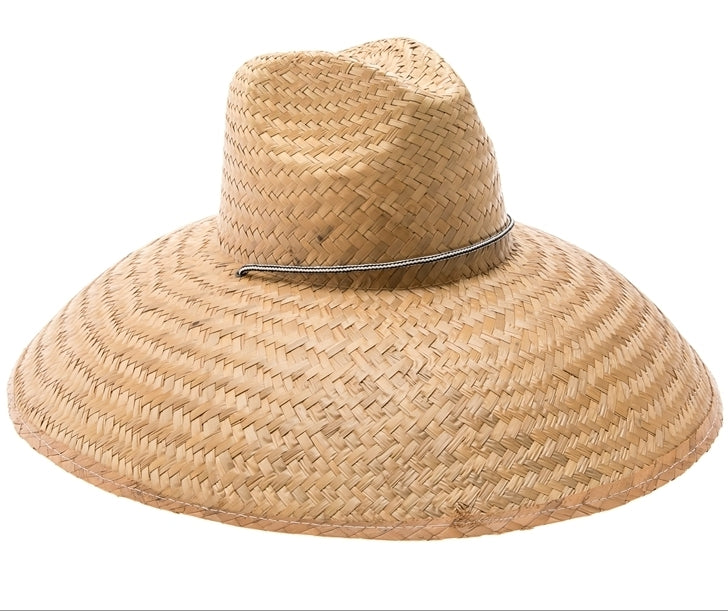 Oversized Palm Leaf Lifeguard Hat