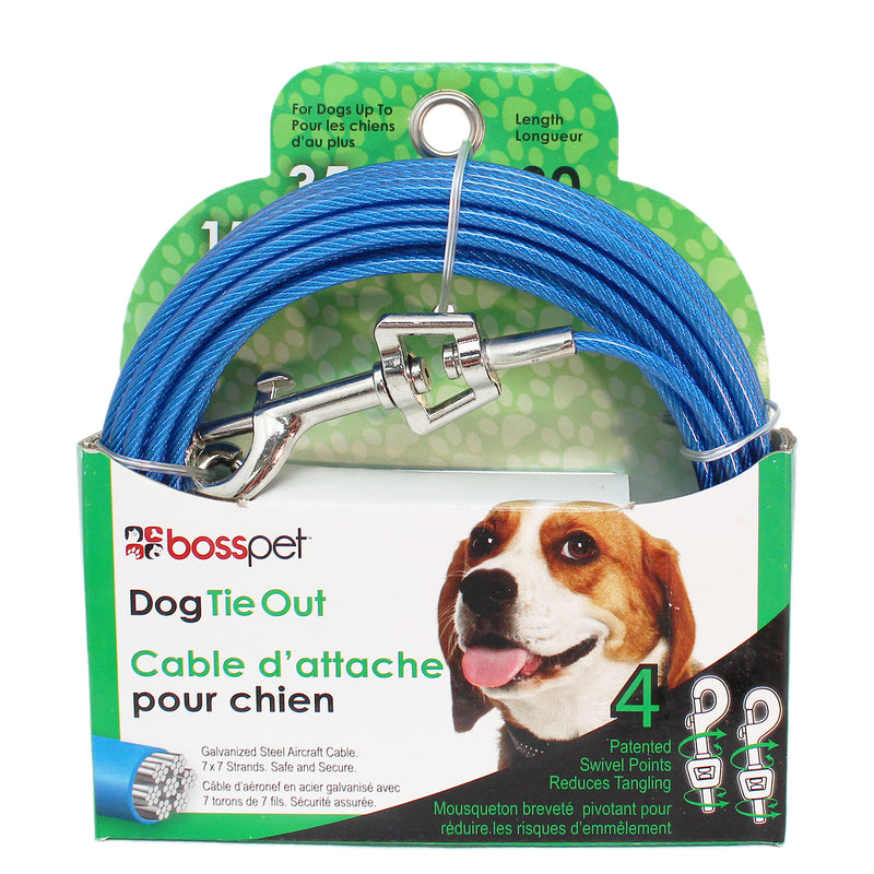 BOSS Cable Dog Tie Out