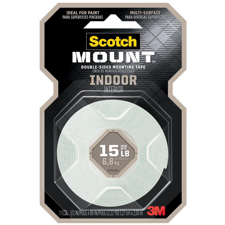 3M Scotch-Mount Double-Sided Foam Mounting Tape