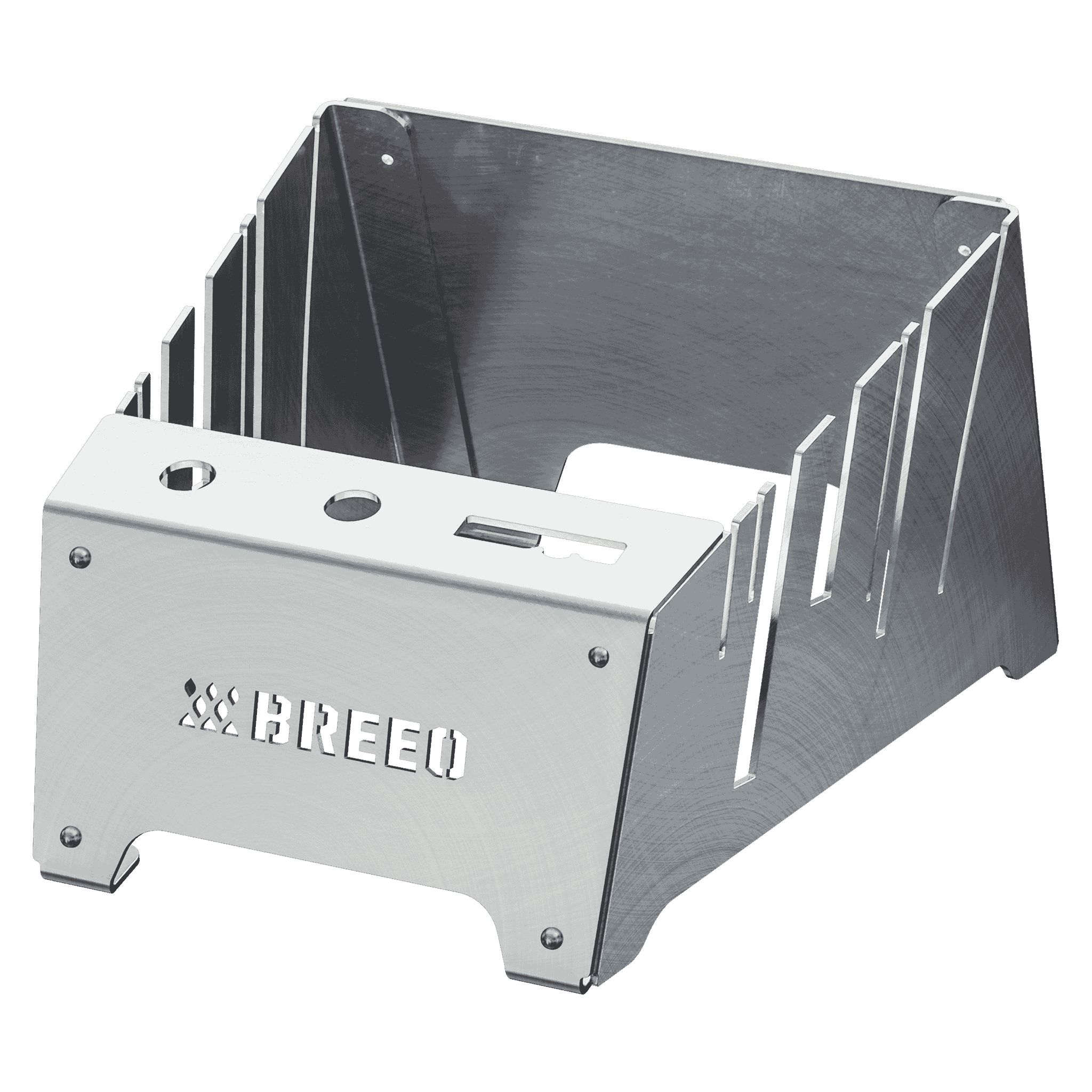 Breeo 304 Stainless Steel Fire Pit Tool Dock - XL