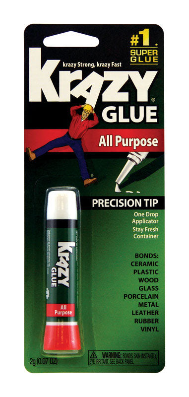 Krazy Glue Super Strength Glue (Resealable) - 0.07 oz.