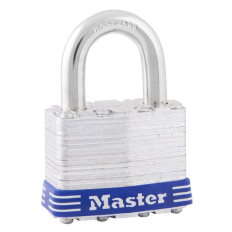 Master Lock 1D Laminated Steel Ball Bearing Padlock - 1.75