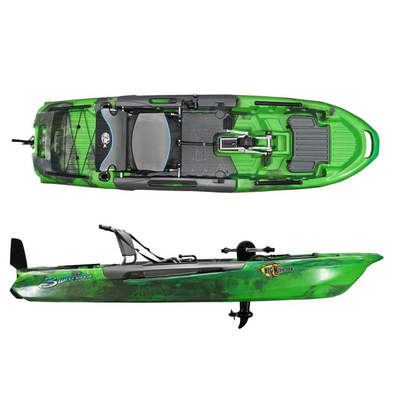 Big Fish 108 Pedal Drive Fishing Kayak