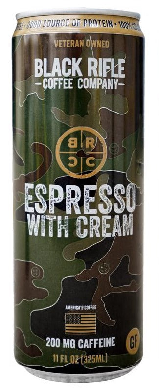 Black Rifle Coffee Co. Espresso w/ Cream - 11 oz.