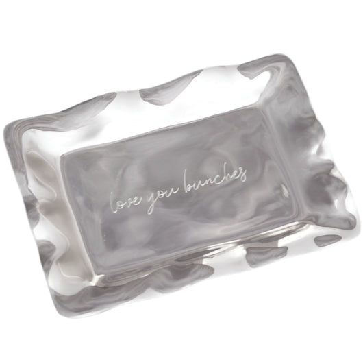 Beatriz Ball Giftables Love You Bunches Engraved Tray - 5 x 7