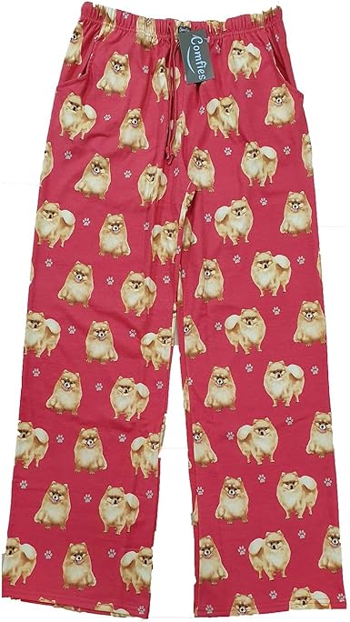 Comfies Dog Patterned Pajama Bottoms