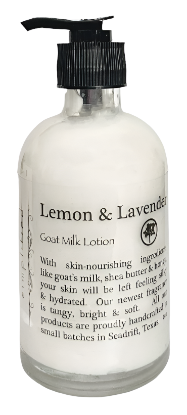 Simplified Soap Goat Milk Lotion - 8 oz.