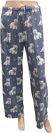 Comfies Dog Patterned Pajama Bottoms