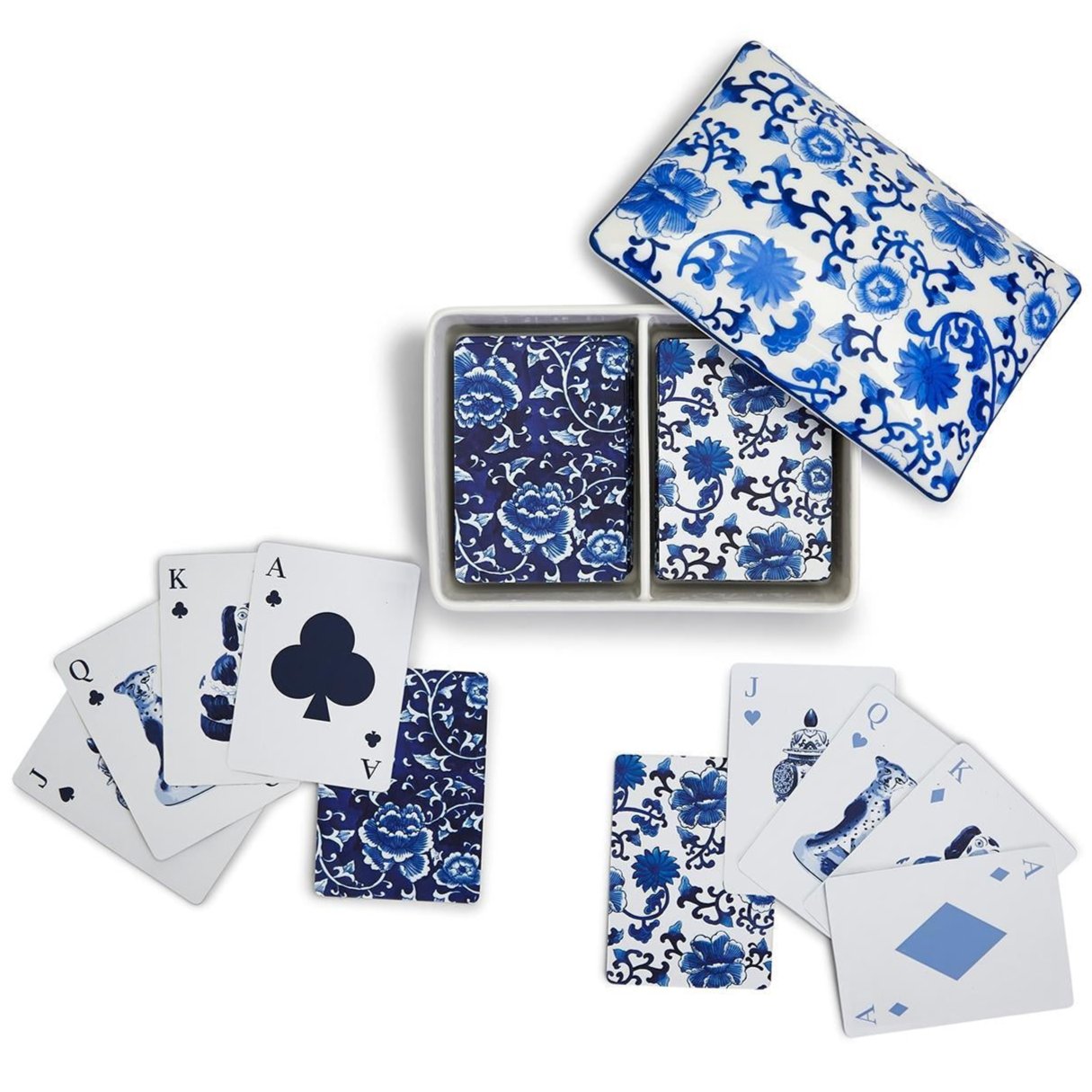 Chinoiserie Double Deck Playing Cards