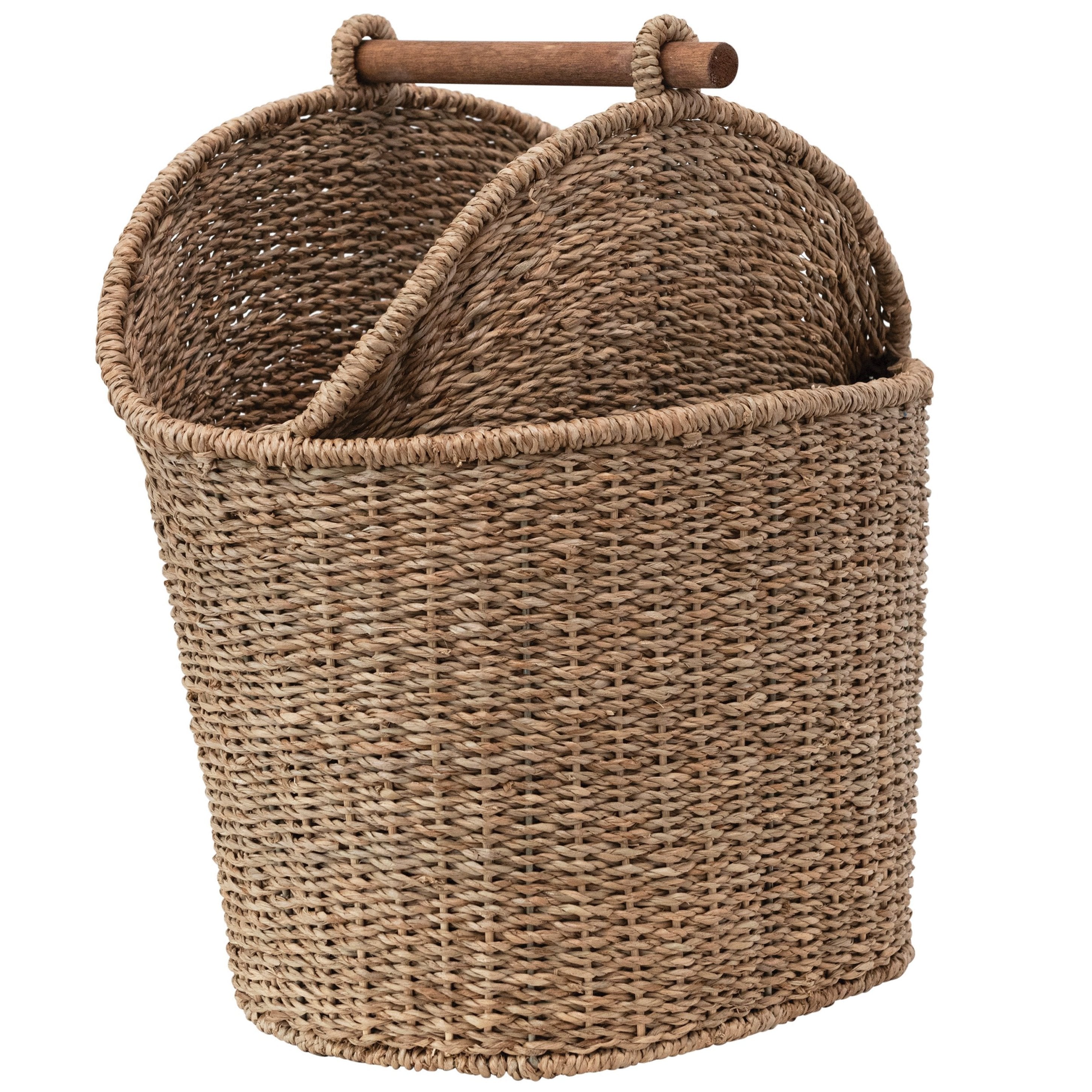 Hand-Woven Bankuan Newspaper/Magazine Basket