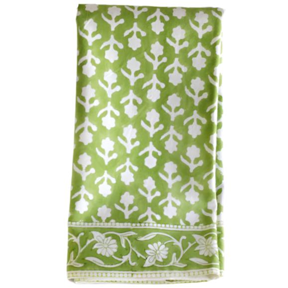 Charlotte Green Cotton Napkins - 4 pc.