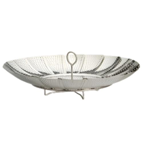 RSVP Stainless Steel Fold-Out Vegetable Steamer - 9