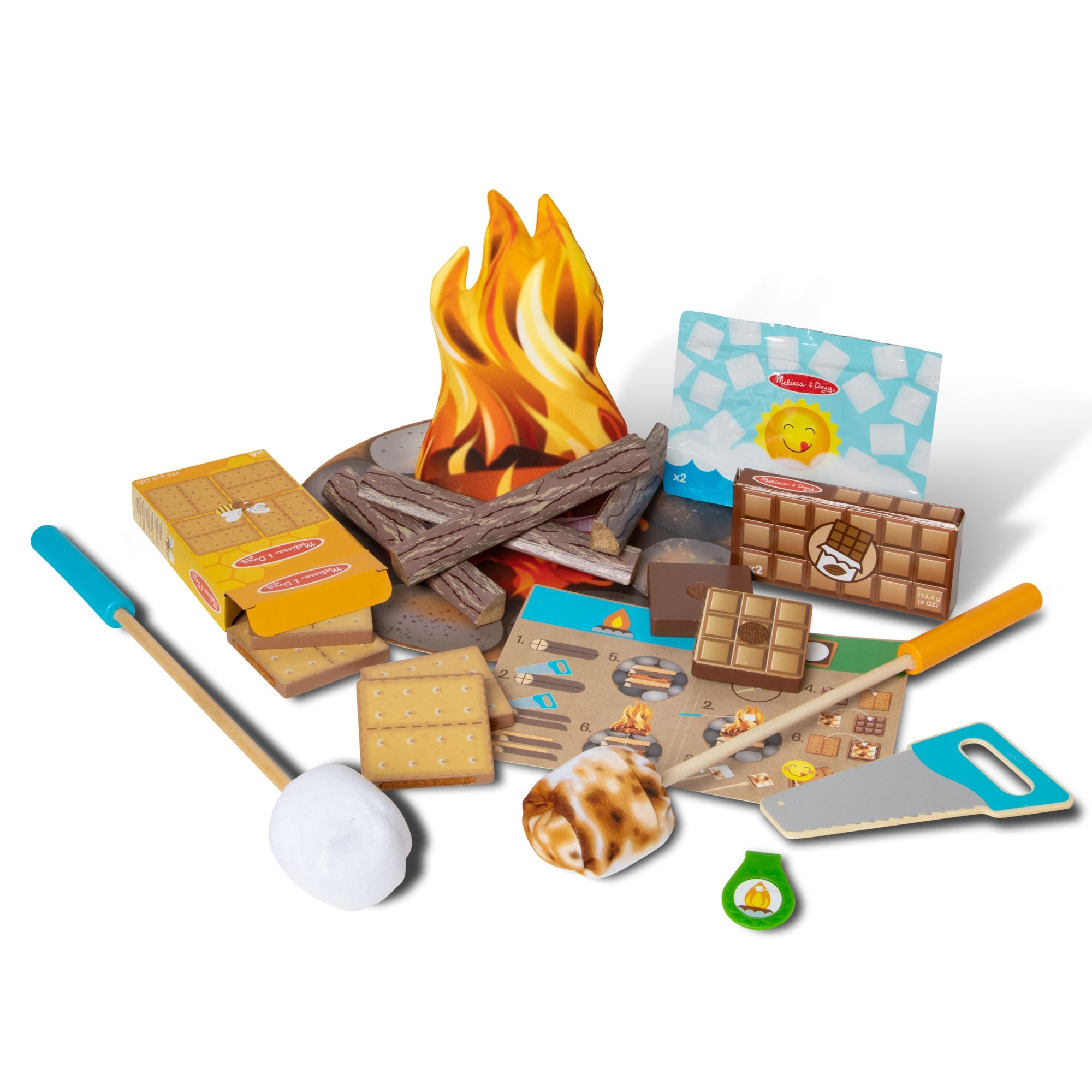 Let's Explore! Campfire S'mores Play Set