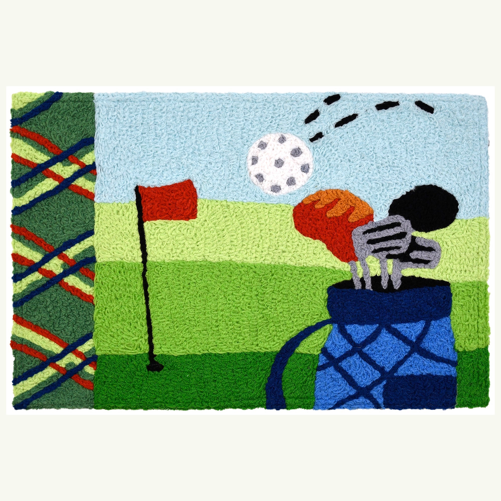 Jellybean Hole In One Golf Rug - 20 x 30