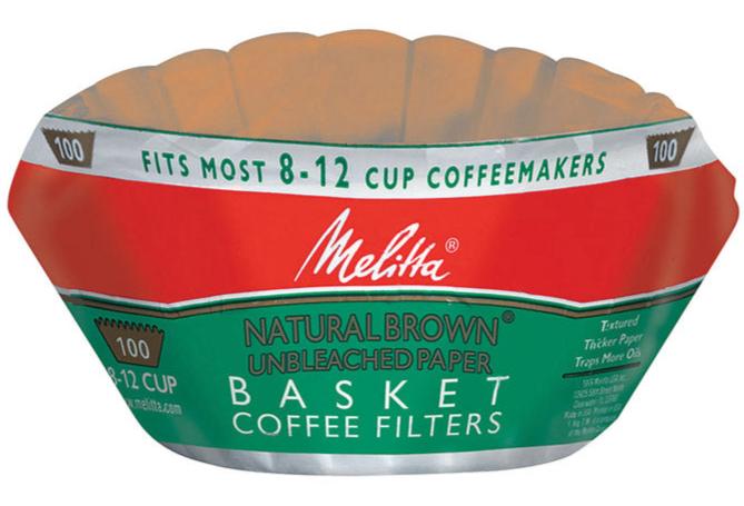 Melitta Basket Coffee Filters - 100 pc.