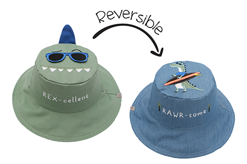 Flap Jacks Reversible Toddler & Youth Sun Hats