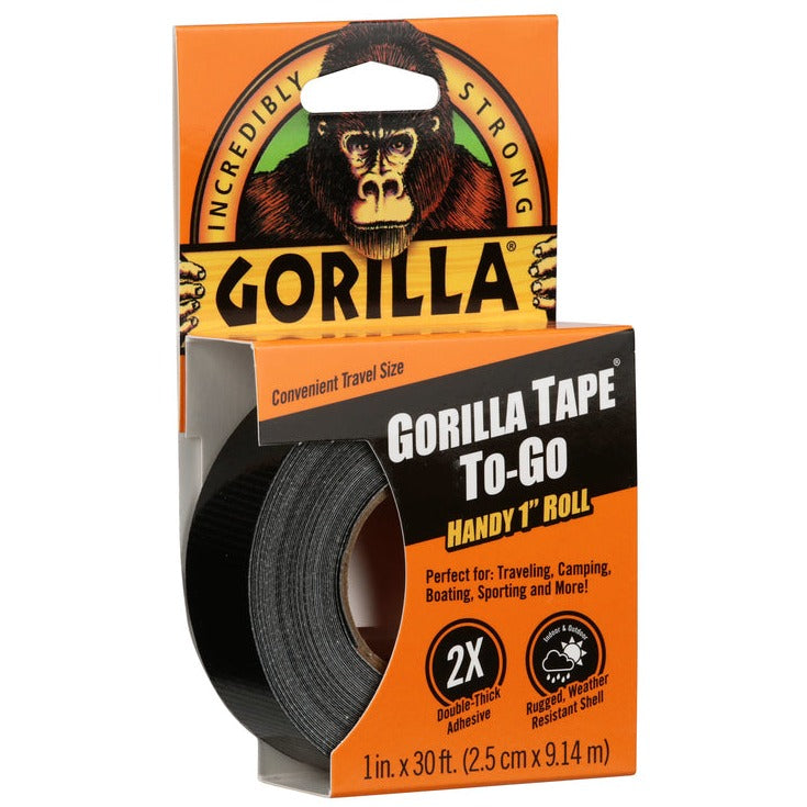 Gorilla Duct Tape-To-Go 1 Mini Roll - 10 yd.