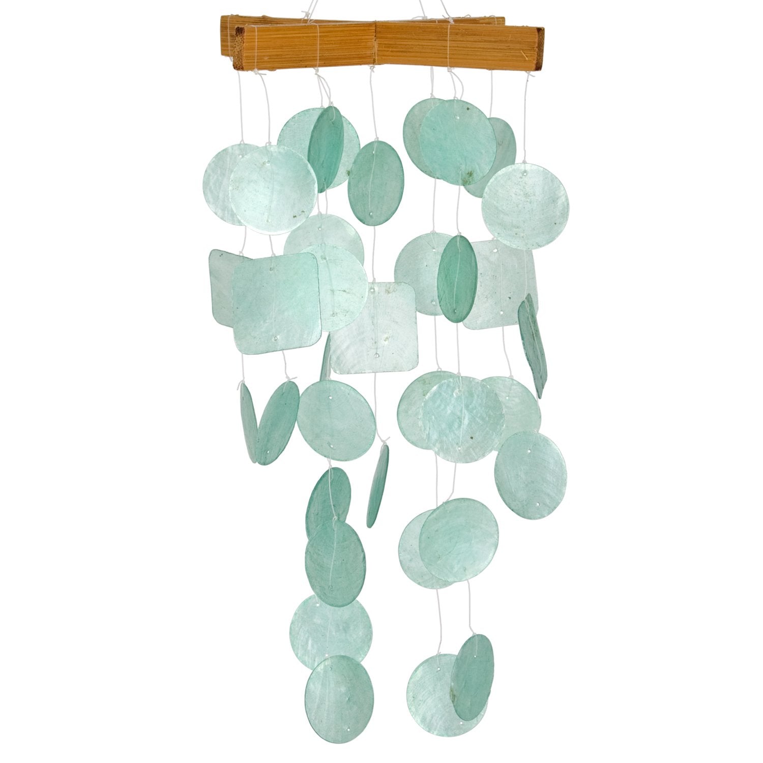 Woodstock Mini Capiz Windchimes - 12