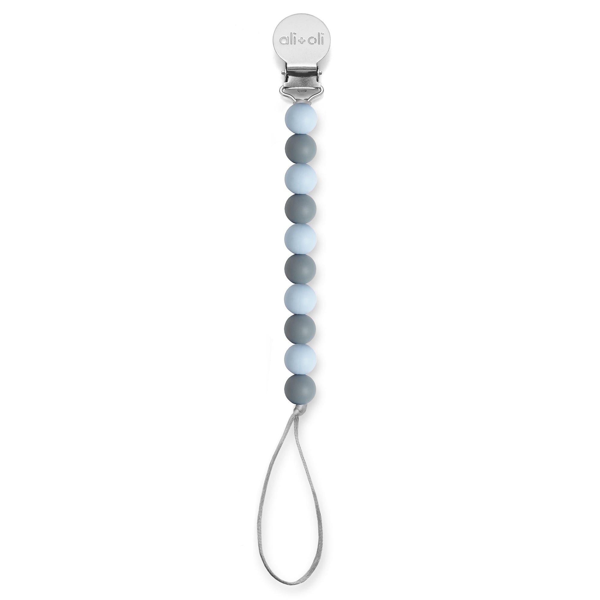 Ali + Oli Beaded Silicone Pacifier Clip