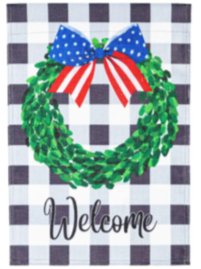 Evergreen Welcome Themed Garden Flags - 12.5 x 18