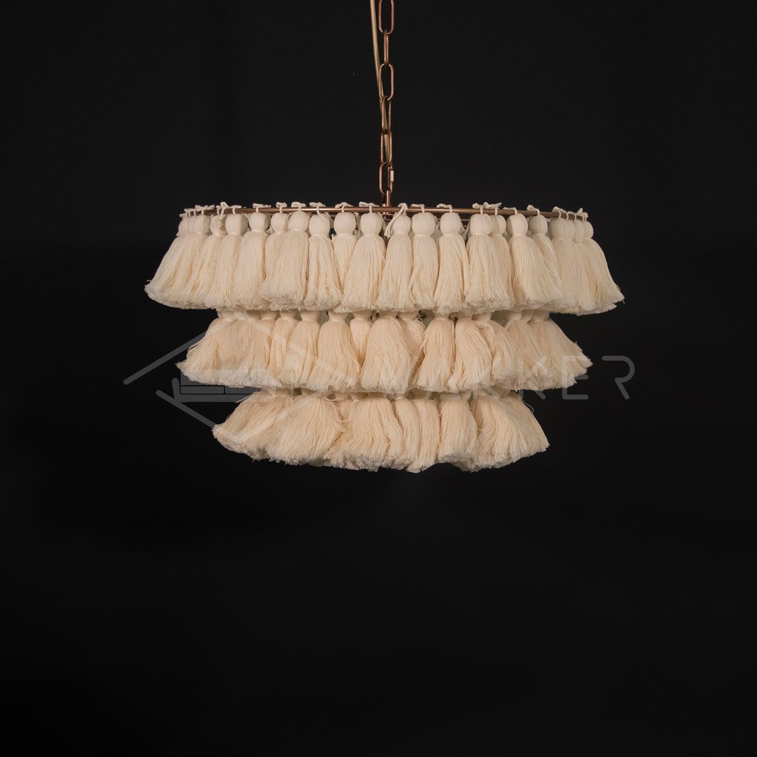 Fela Tassel Chandelier