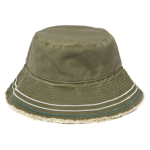 Mersea Cotton Fringe Bucket Hat