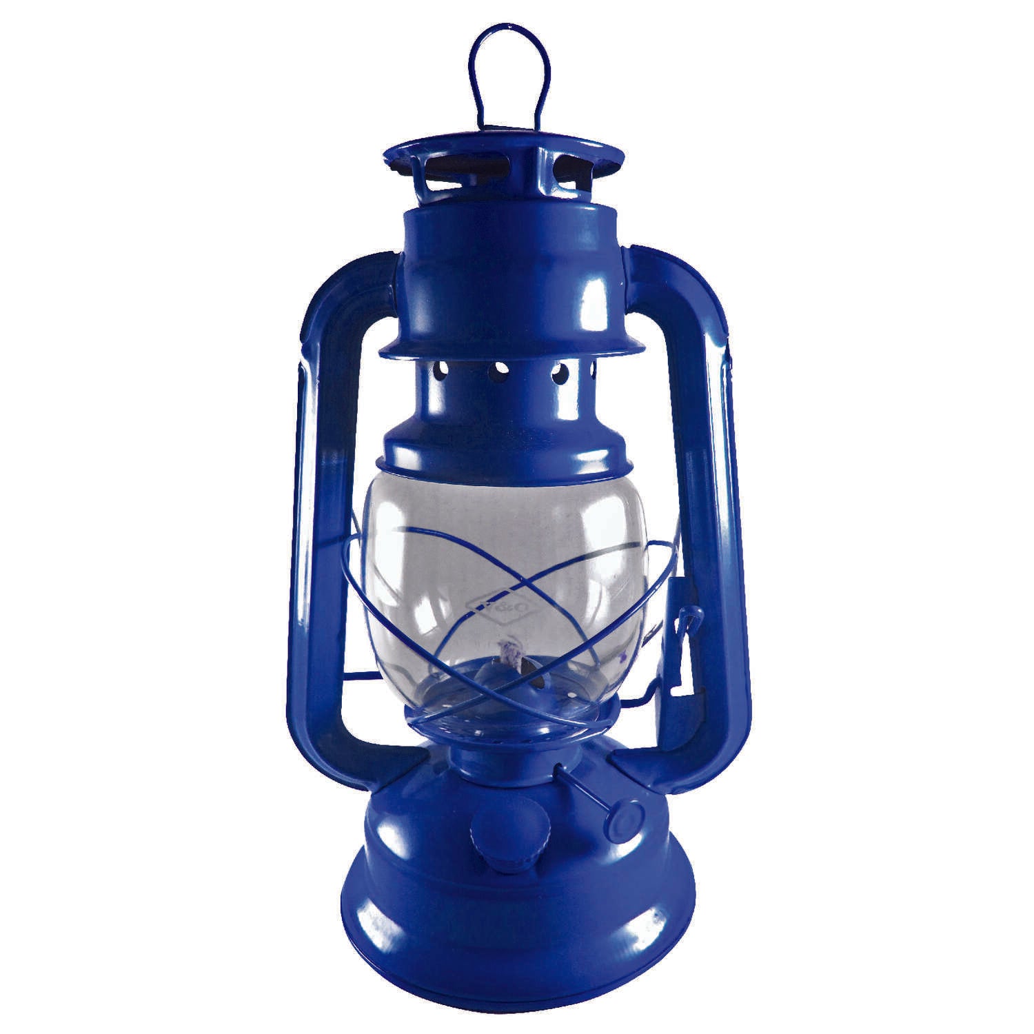 V&O Steel Kerosene Lantern (Blue) - 12 oz.