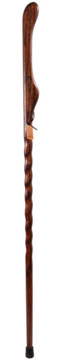 Brazos Twisted Ash Walking Cane - 55