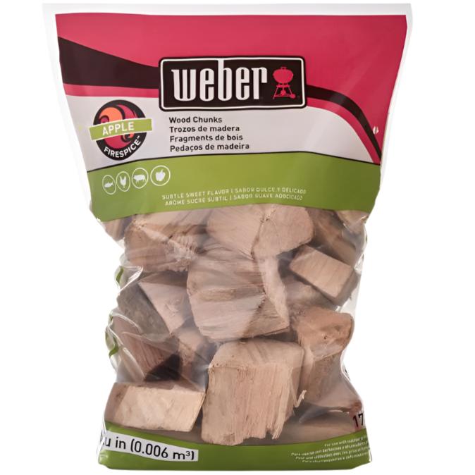 Weber Firespice Wood Smoking Chunks - 350 cu. in.