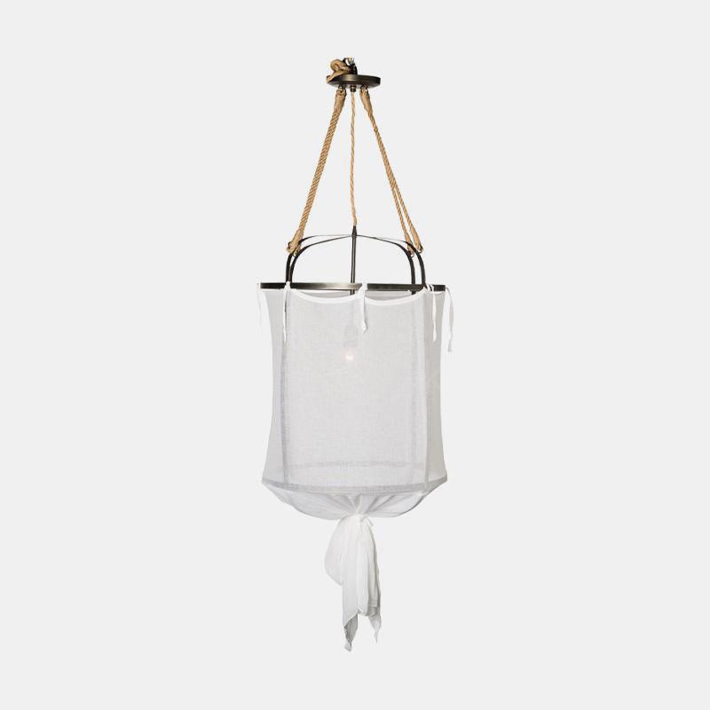 Provence Linen Pendant Light