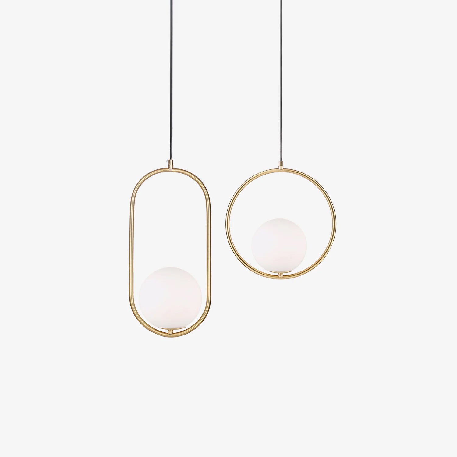 Mila Brass Pendant Light