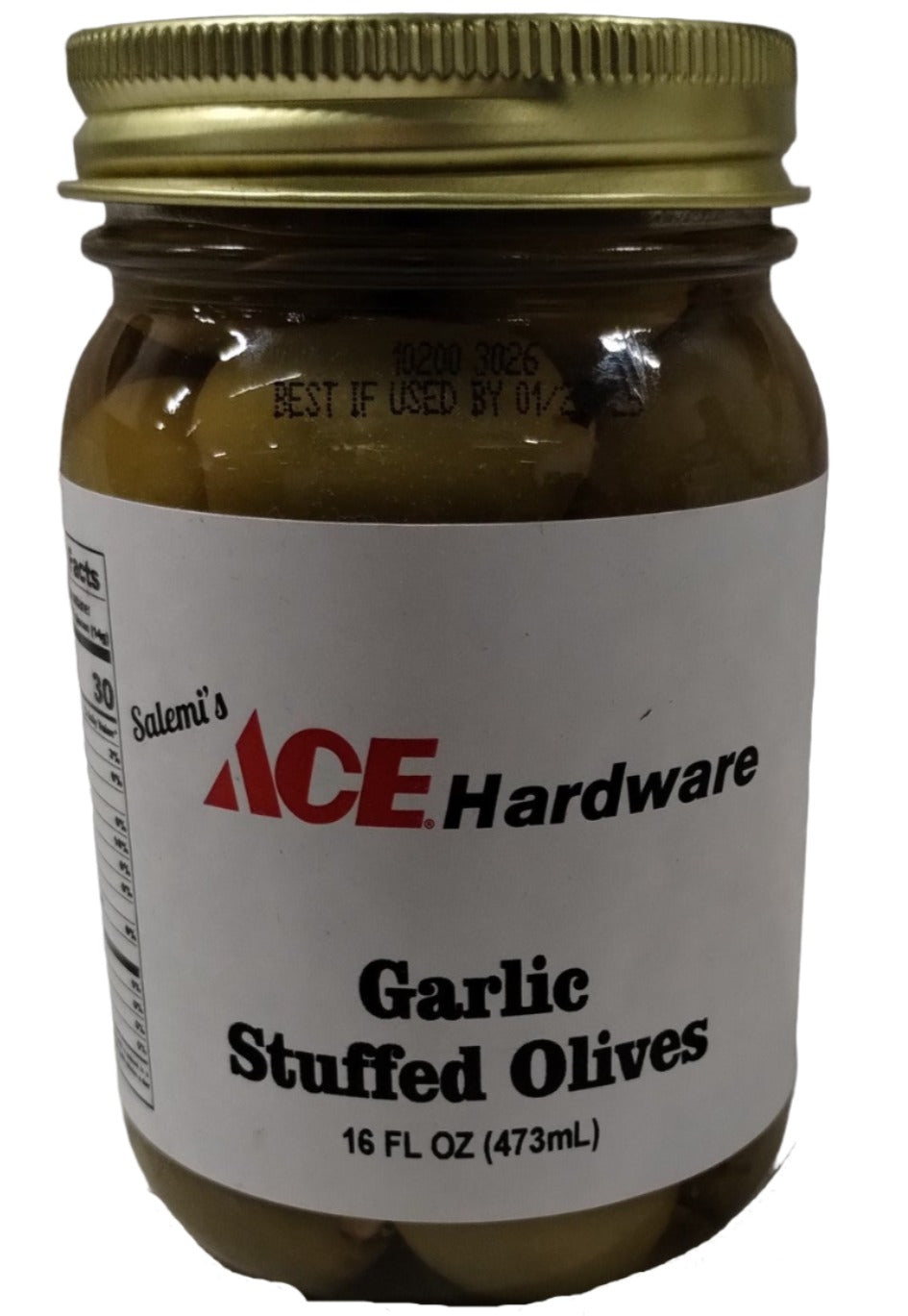 Salemi's Stuffed Olives - 16 oz.